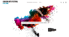 Desktop Screenshot of carlowartsfestival.com